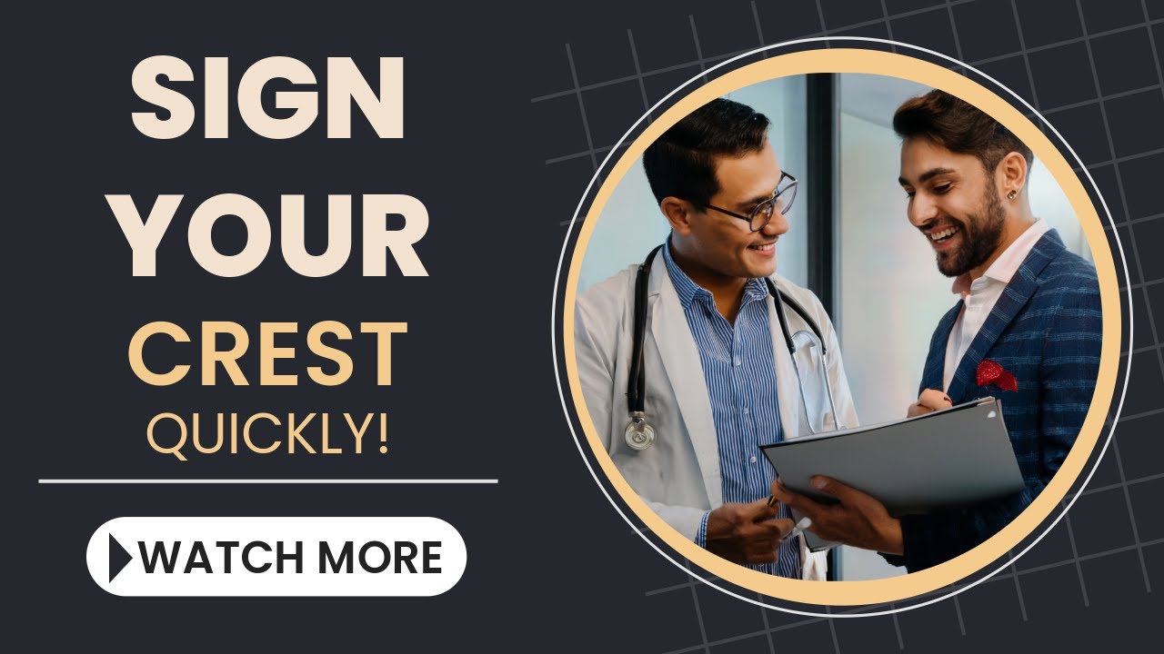 How to get your CREST form signed QUICKLY (2025 Guide) - YouTube