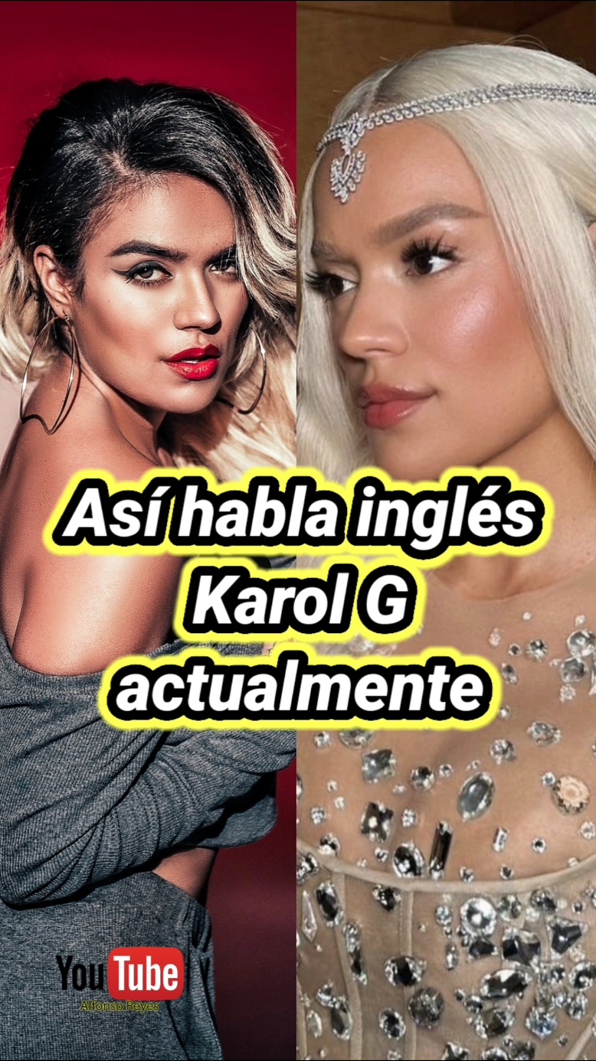Así habla inglés Karol G actualmente. #karolg #Hablandoingles