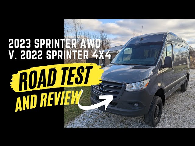 2023 Sprinter AWD v. 4WD Road Test and Review 