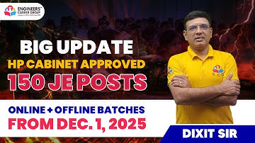 HPPSC Job Trainee Vacancies Update | Detailed Discussion by Dixit Sir