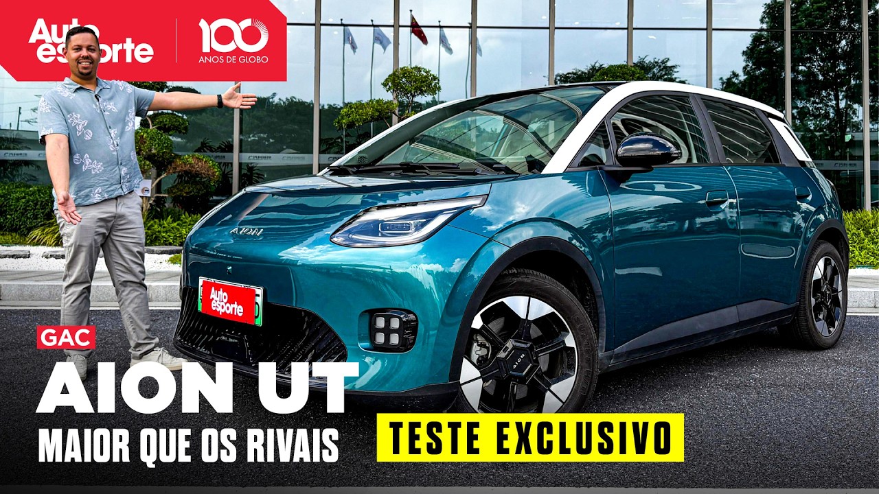 GAC Aion UT: rival do BYD Dolphin tem espaço de SUV médio e chega em 2026