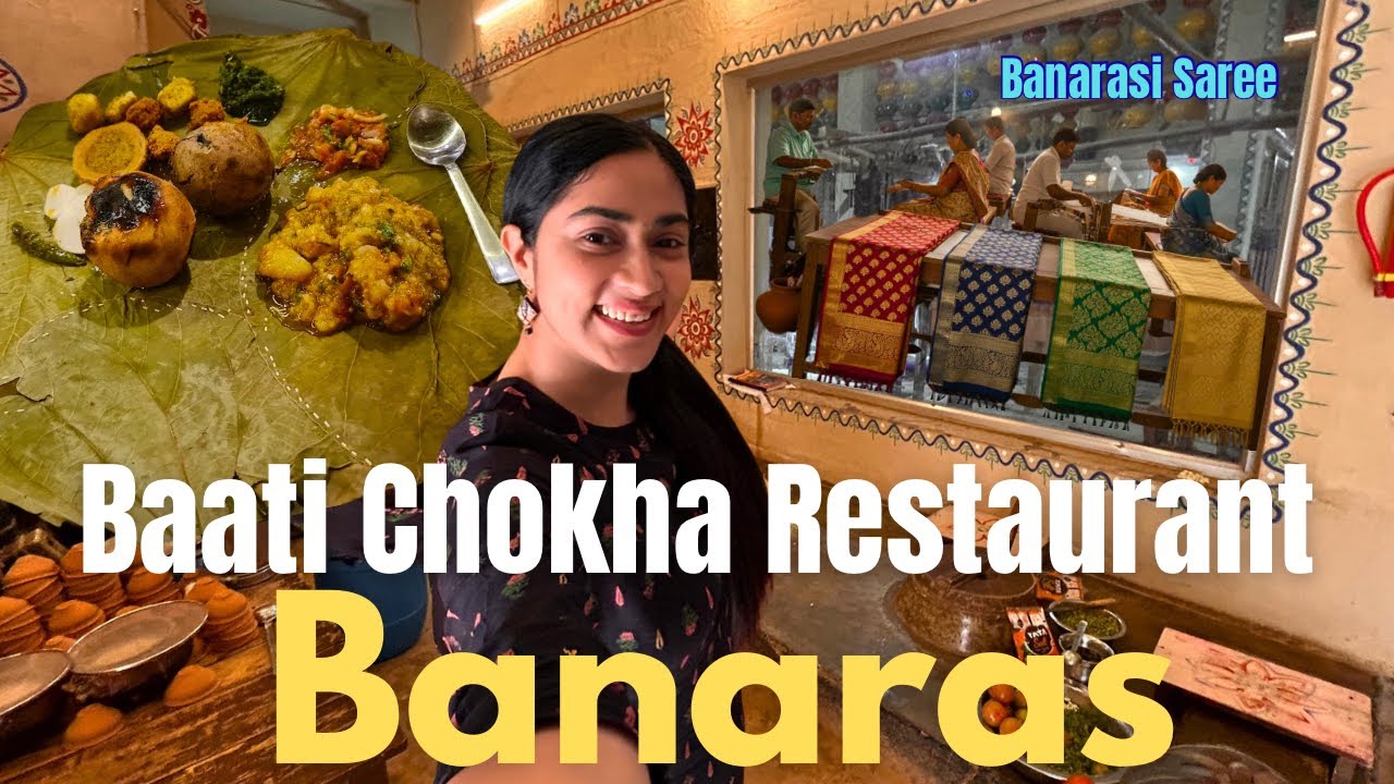 Taste of Banaras Baati Chokha Restaurant | Unlimited Food In Varanasi @TripNTasteWithKavita