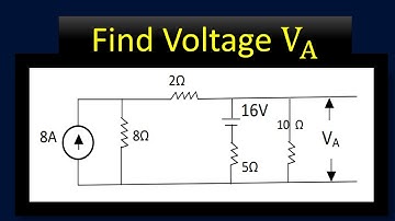 “Nodal Analysis Made Easy | Find Voltage VA Step-by-Step”
