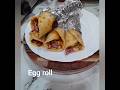 Egg Roll #recipe #ytshorts #CookwithMj