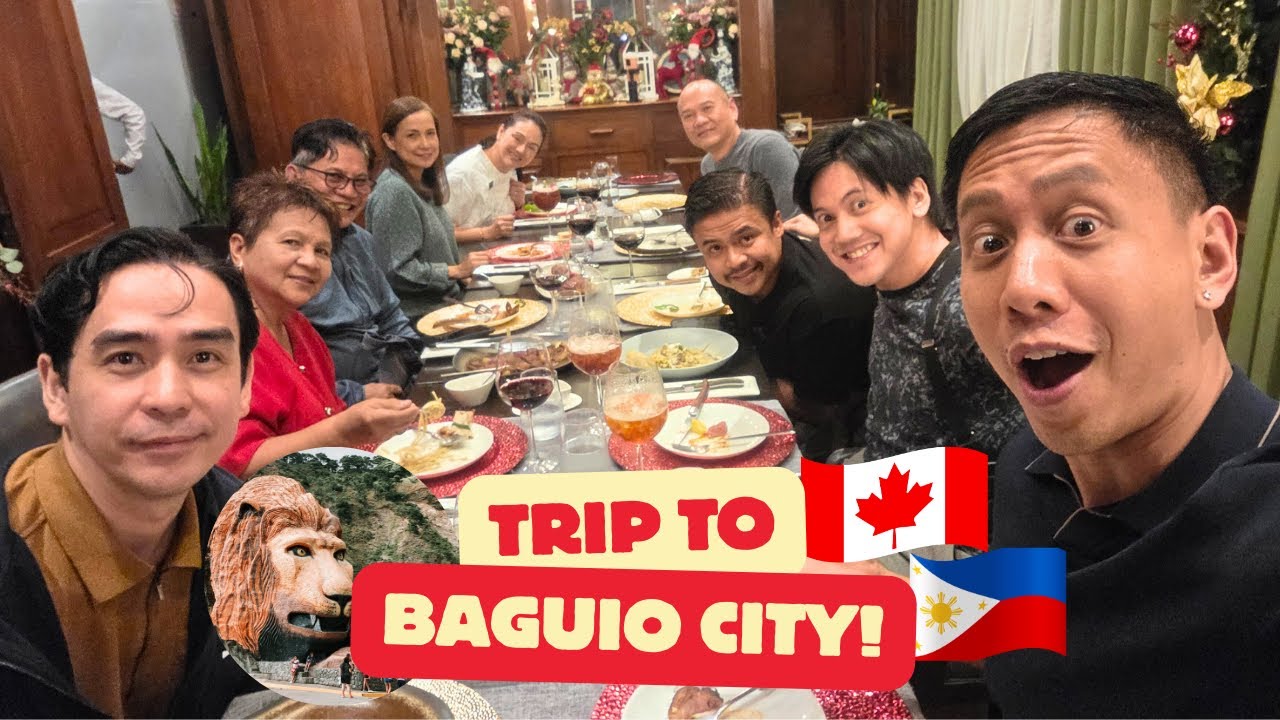 I Took My Family from Canada to Baguio City in the Philippines 🇵🇭 | Vlog #1860