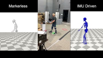 IMU Driven OpenSim: Markerless MoCap Comparison
