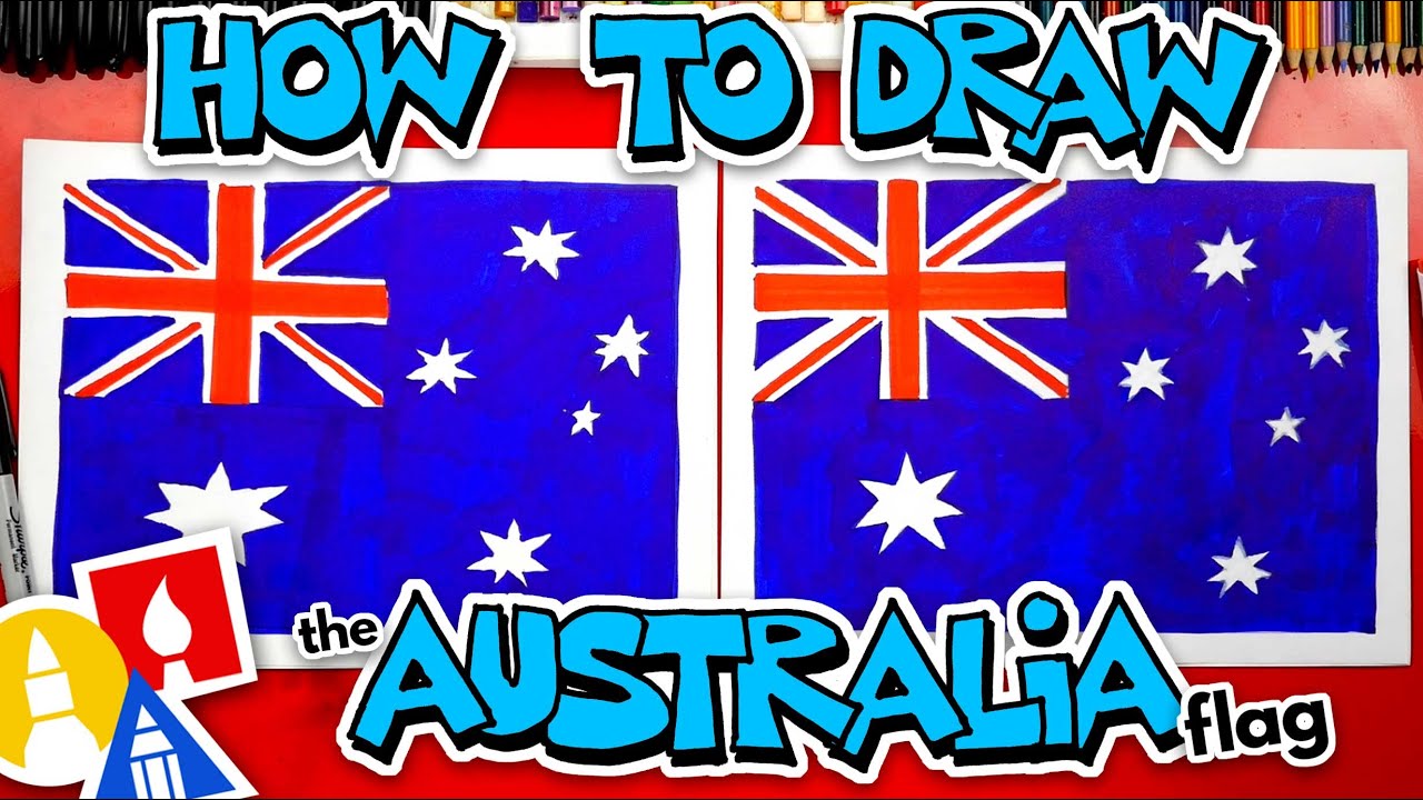 Tilbagetrækning Eve Pigment How To Draw The Flag Of Australia