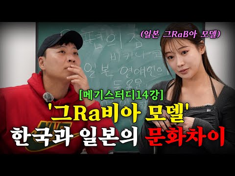 일본모델이 알려주는 한국과 일본의 문화차이 [메기스터디 14강]