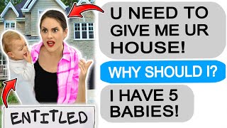 Karen Demands to TRADE HOUSES! Gets Taught a Lesson!  r\/EntitledPeople