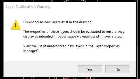Autocad Ep.01_ วิธีปิดการแจ้งเตือน Layer Notification Warning