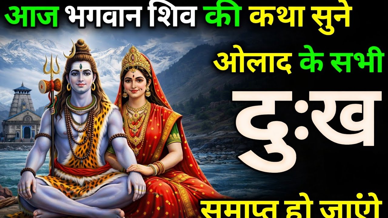 आज के दिन भगवान शिव की कथा जरूर सुने | महादेव जी की कथा | #shivkatha #bhakti