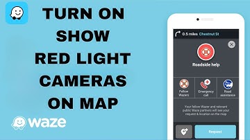 Hoe je de weergave van flitspalen op de kaart in de Waze-app inschakelt