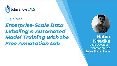 Enterprise-Scale Data Labeling & Automated Model Training with the Free Annotation Lab