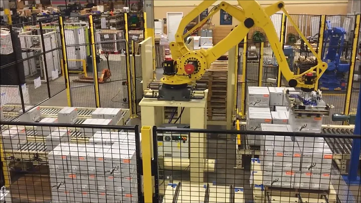 AMI Multi Line Palletizing Cell