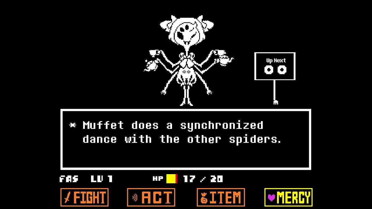 Muffet fight undertale