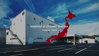 First SCREEN Truepress PAC 830F Installation at Chiyoda Gravure in Japan