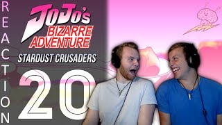 SOS Bros React - JoJo's Bizarre Adventure Part 3 Episode 20 - Stand Down Baby!!