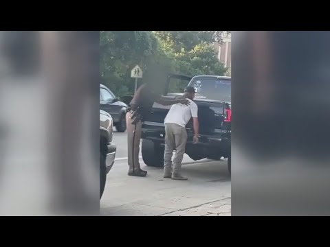 Deputy SPANKING driver at traffic stop: Caught on camera