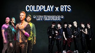 COLDPLAY X BTS - MY UNIVERSE LIRIC