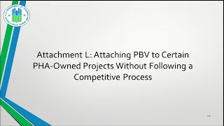 11 Attachment L  Attaching PBVs to Certain PHA Owned Projects without Following a Competitive Proces