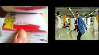 Psy-Clip Animation Episode Gangnam Style Vs Gangnam Style 강남스타일 Mv
