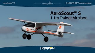 HobbyZone® AeroScout™ S RTF & BNF Basic Trainer Airplane screenshot 3