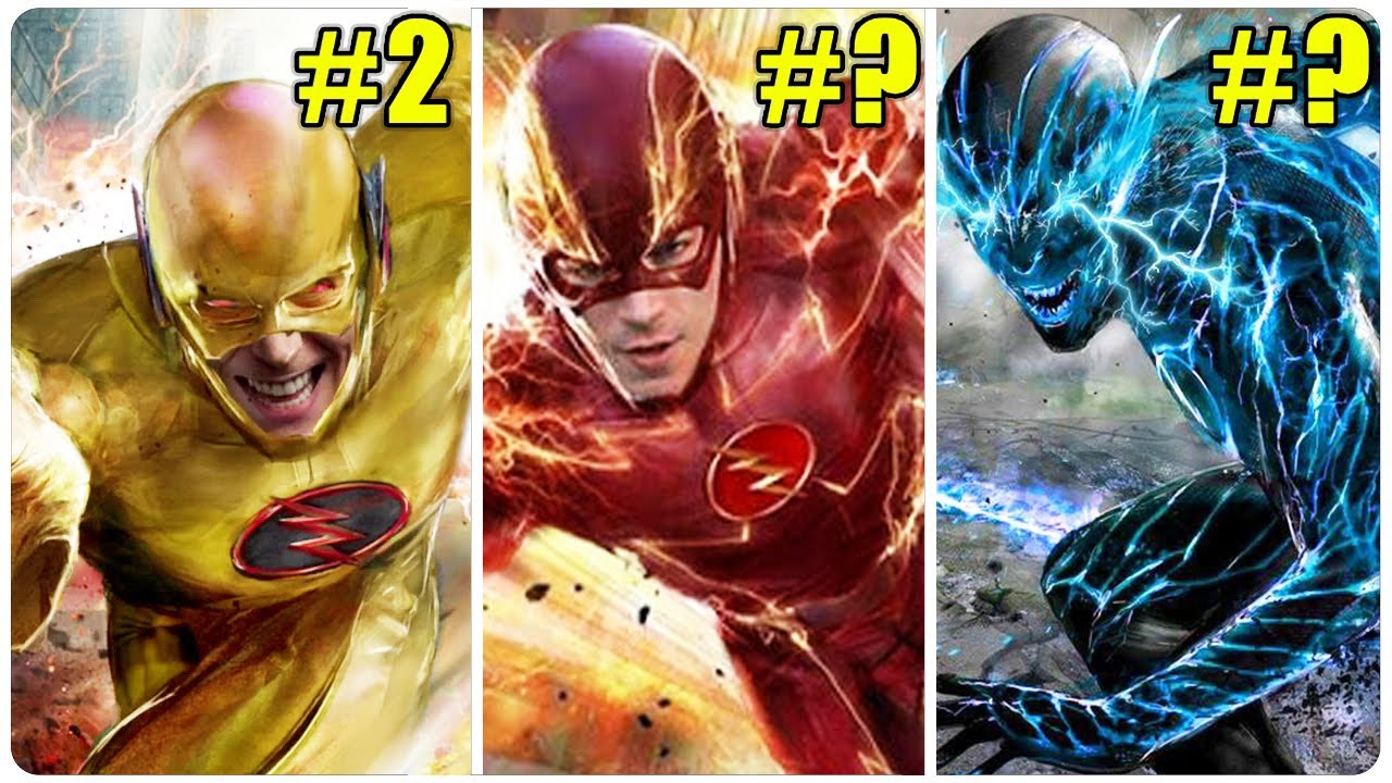 THE FLASH Best Speedster Suits RANKED YouTube