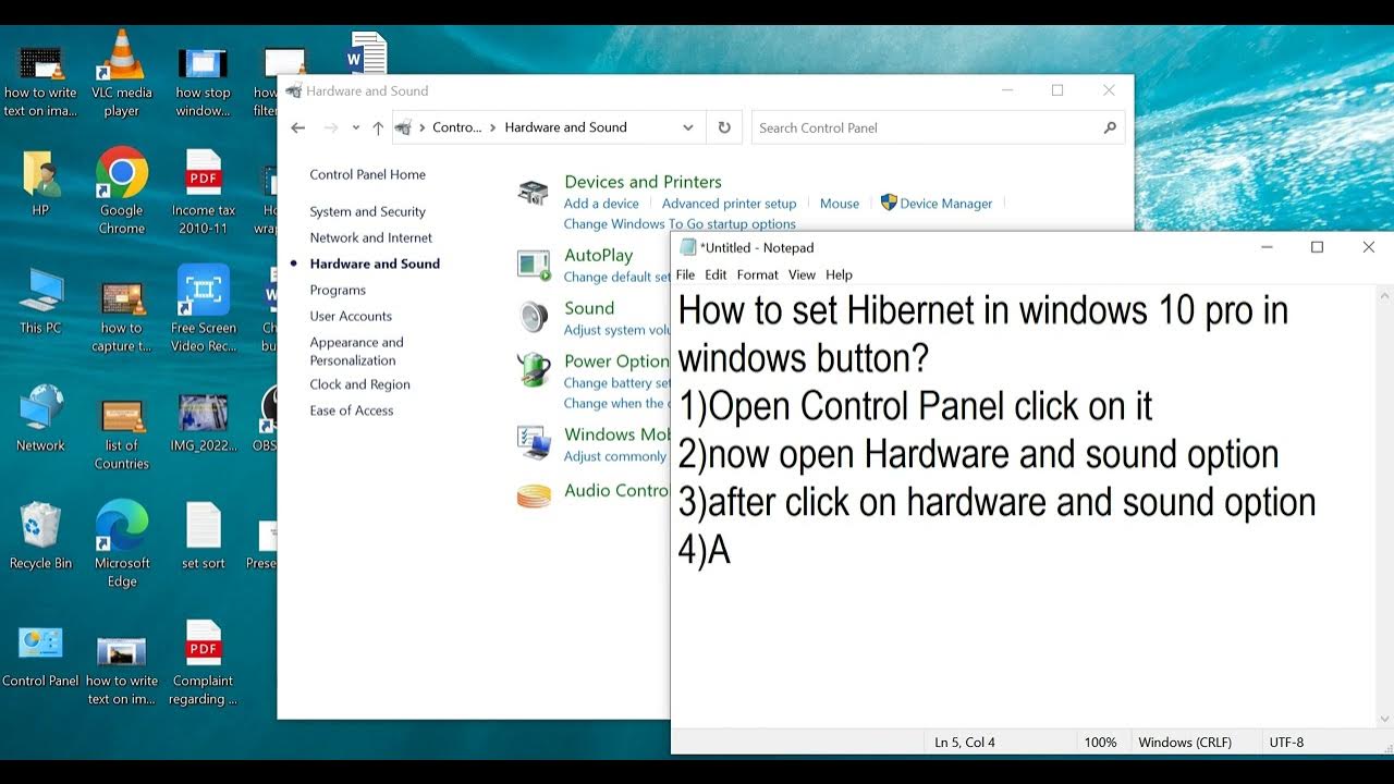 how-to-enable-hibernate-in-windows-10-pro-youtube