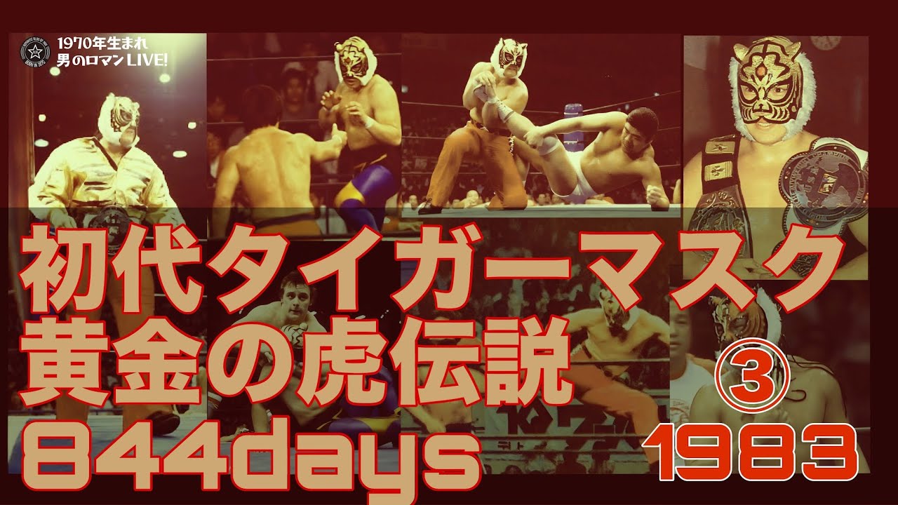 ⚠️デッドストック　1970年代　タイガーマスク　ザ・ライオンマン　ジャイアント ⚠️デッドストック 1970年代 タイガーマスク ザ・ライオンマン