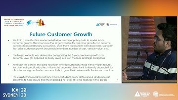 AI-Enabled Actuarial - Customer 360 Applications – ICA2023