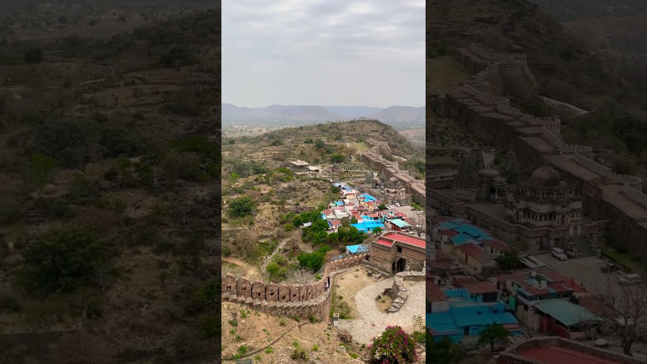 Video thumbnail: #kumbhalgarhfort #rajasthantourism #travelindia #incredibleindia #fortsofindia #shortsvideo #reels