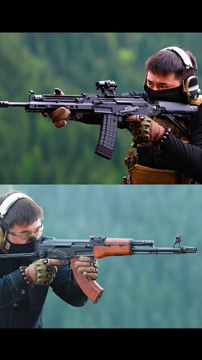 Modern AK-47 vs Old AK-47 💥 #shorts #action #entertainment #sniper #review #army #india #asmr #tamil