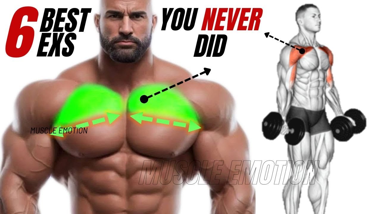 6 UPPER CHEST WORKOUT THAT YOU NEVER DID AT GYM / Meilleurs exs ...