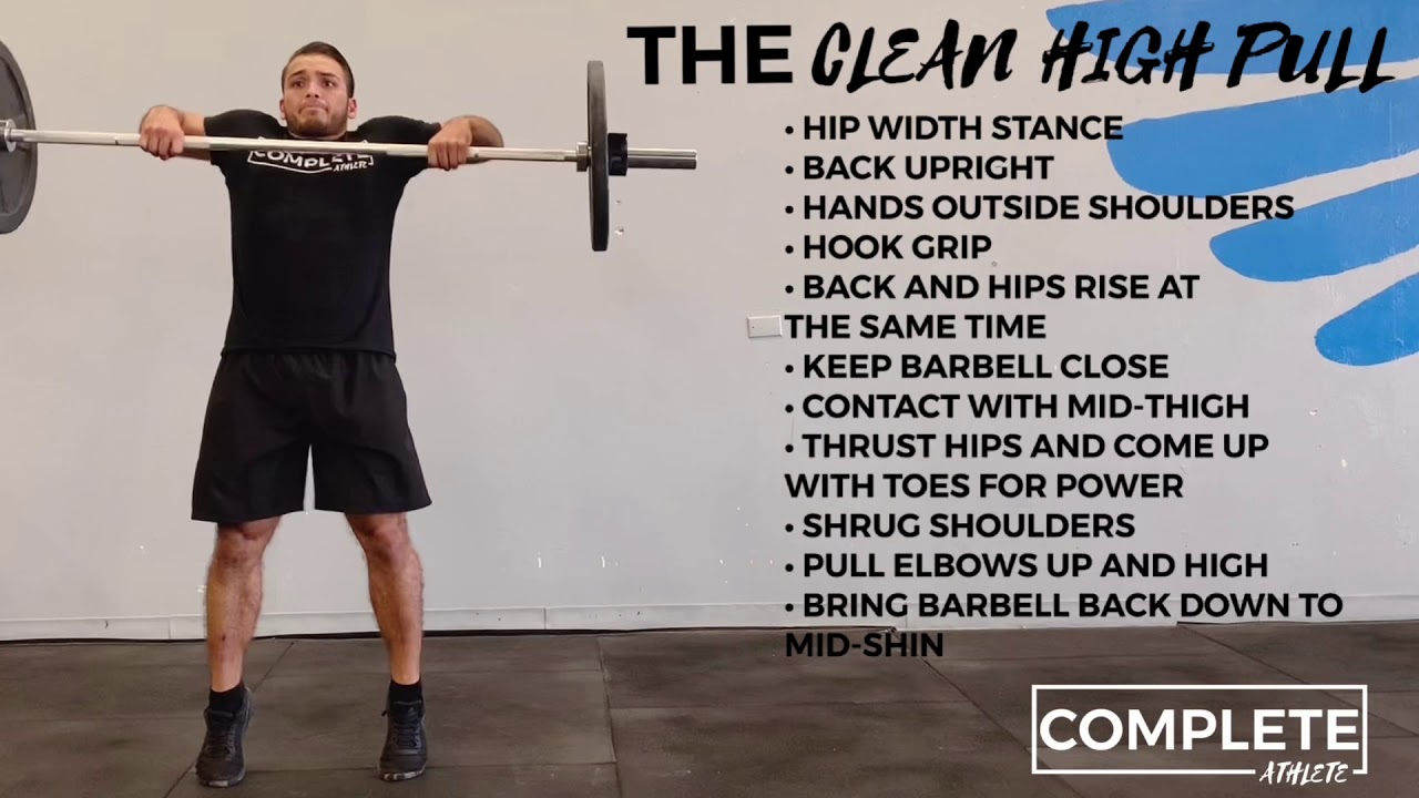 How To The Clean High Pull YouTube