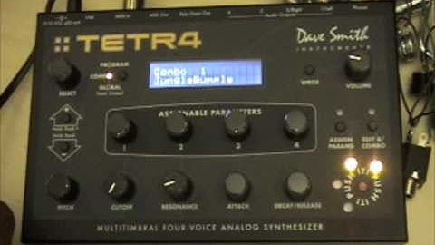 Dave Smith Instruments "TETRA" Synthesizer Review Pt. 2