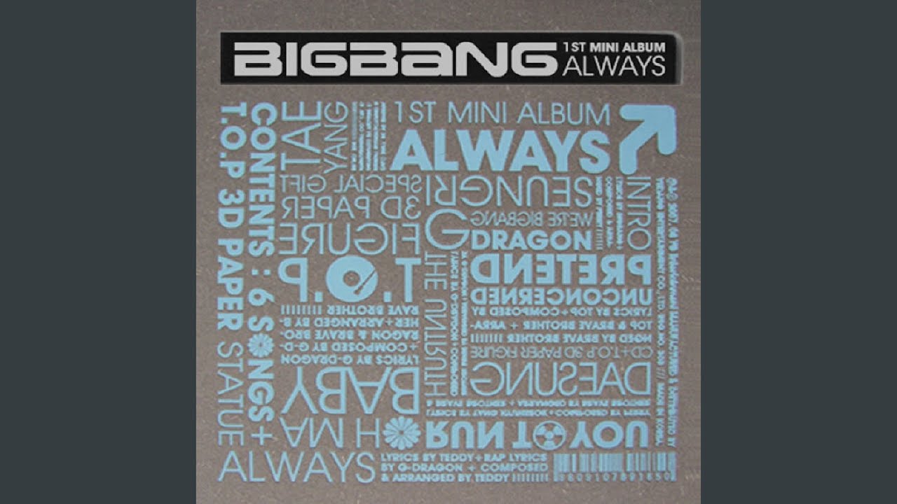 Big Bang – Always – CD (Mini-Album, Stereo), 2007 [r15713682