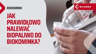 Jak nalewać biopaliwo do biokominka? - praktyczne porady