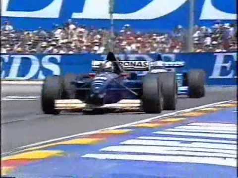 All Rights To Formula One Management That is the 1995 Australian Grand Prix in Adelaide ! November 12th 1995 81 Laps Sunny Pole position : Damon Hill : 1min 15s 505 Fastest Lap : Damon Hill : 1min 17s 943 - Lap 51