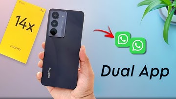 How to Create Dual Apps in Realme 14x ⚡ Realme 14x me Dual App Kaise Kare
