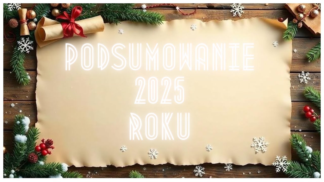 Podsumowanie 2025 roku - scrapbooking!!!