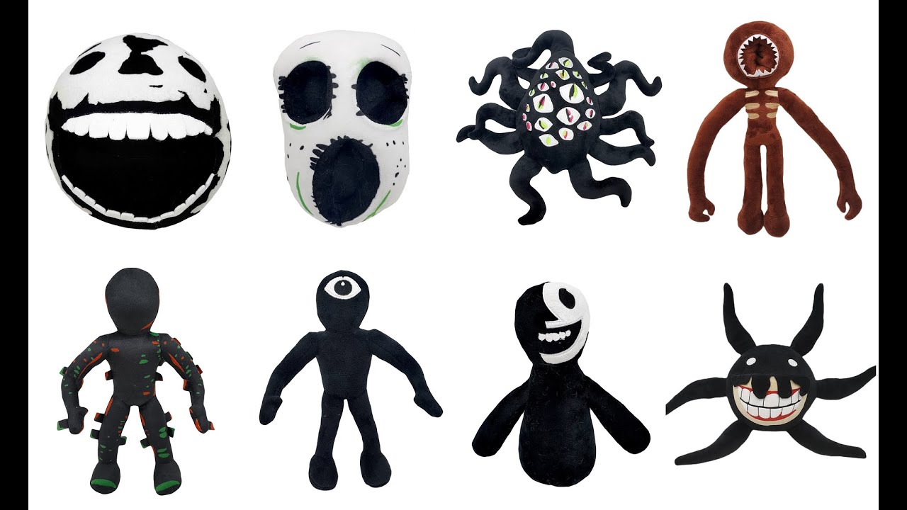  2023 New Doors Plushies, Monster Horror Doors Plush