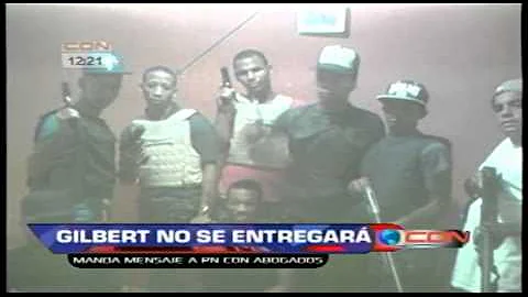 Gilbert advierte a la Polica que no se entregar