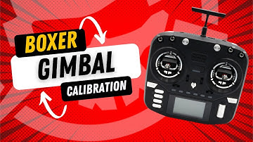 RadioMaster Boxer | Gimbal Calibration