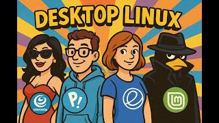 Desktop Linux: The Flirt, the Nerd, the Artist, and the Spy - (Episode 131)