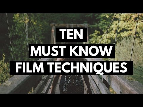 Film techniques for students