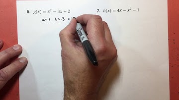 5-2 Properties of Quadratic Functions in Standard Form #5-7