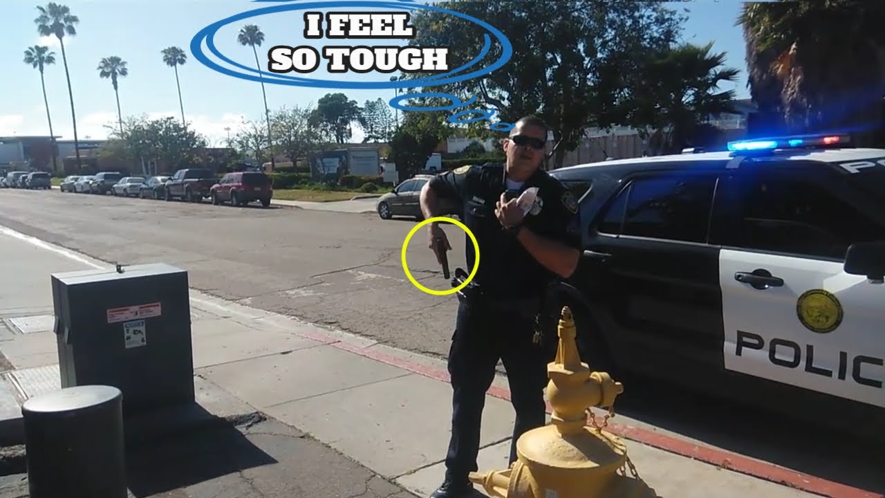 Cops Intimidation | Cops Pulling Gun