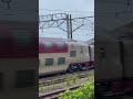 朝の空気を切り裂いて走るサンライズ！運転士さんが岳南電車でイベントをやっていることに気付いてサービス警笛❓🎺