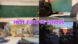First days of Highschool in Finland