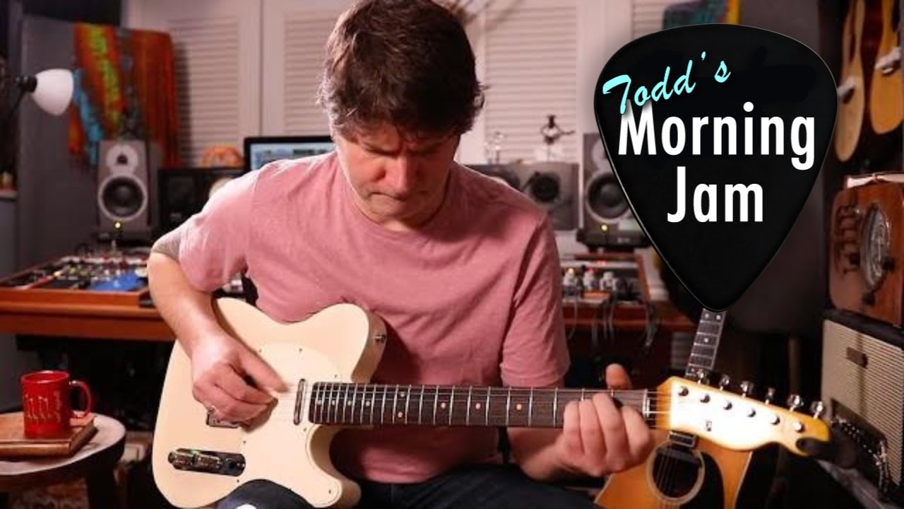 FINGERSTYLE on TELECASTER Morning Jam 249 YouTube